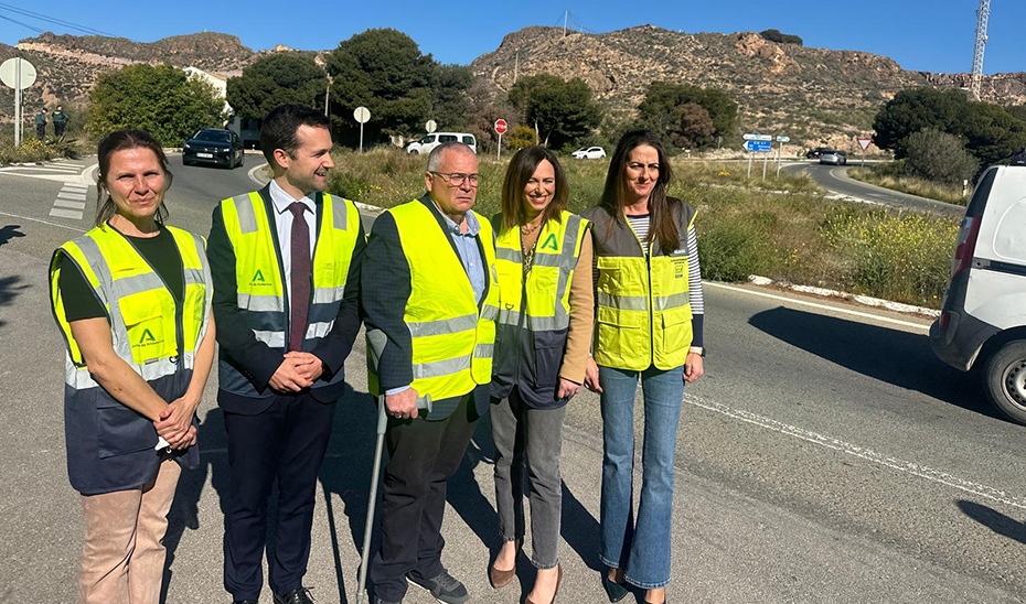 La Junta invertirá un millón para mejorar la seguridad vial en la carretera de acceso a Garrucha