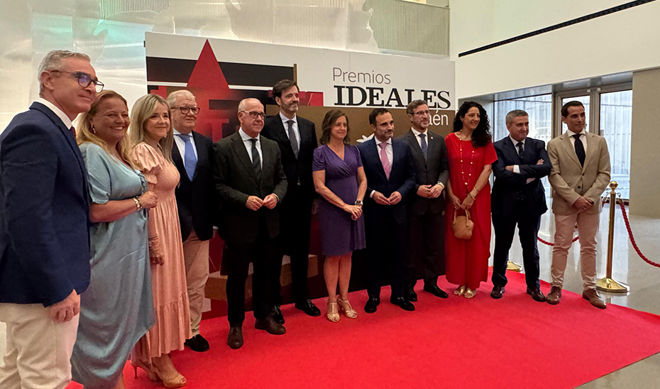 Catalina García, en los Premios Ideales Jaén