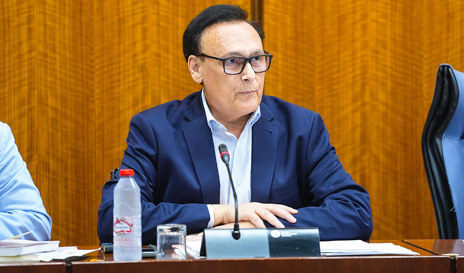 
			      El consejero de Universidad, Investigación e Innovación, José Carlos Gómez Villamandos.			    
			  