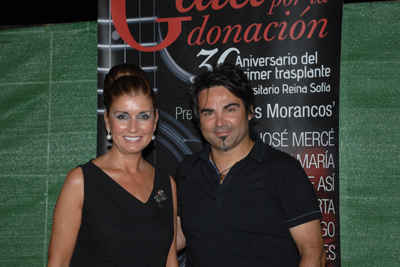 Rafaela Belmonte y Manuel Ruiz 'Queco', director artístico de la gala
