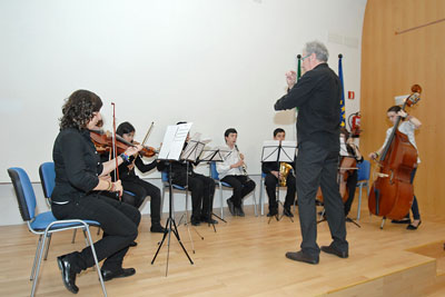 Actuación musical de la Orquesta de Cámara del Instituto Luis de Góngora