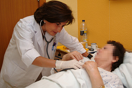 Consulta a paciente hospitalizado en Reumatología
