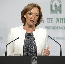 Carmen Ortiz, consejera de Agricultura, Pesca y Desarrollo Rural