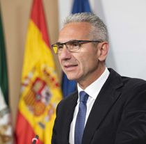 Miguel Ángel Vázquez, portavoz del Gobierno de la Junta.