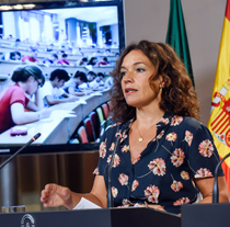 Lina Galvez, consejera de Conocimiento, Investigación y Universidad