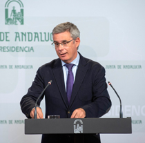 Juan Carlos Blanco, portavoz del Gobierno andaluz