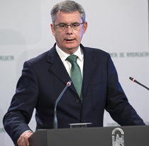 Juan Carlos Blanco, portavoz del Gobierno andaluz