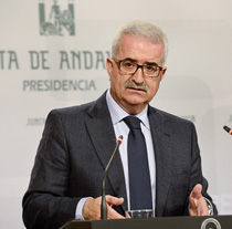 Manuel Jiménez Barrios, vicepresidente de la Junta de Andalucía.