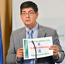 Diego Valderas, vicepresidente de la Junta de Andalucía.