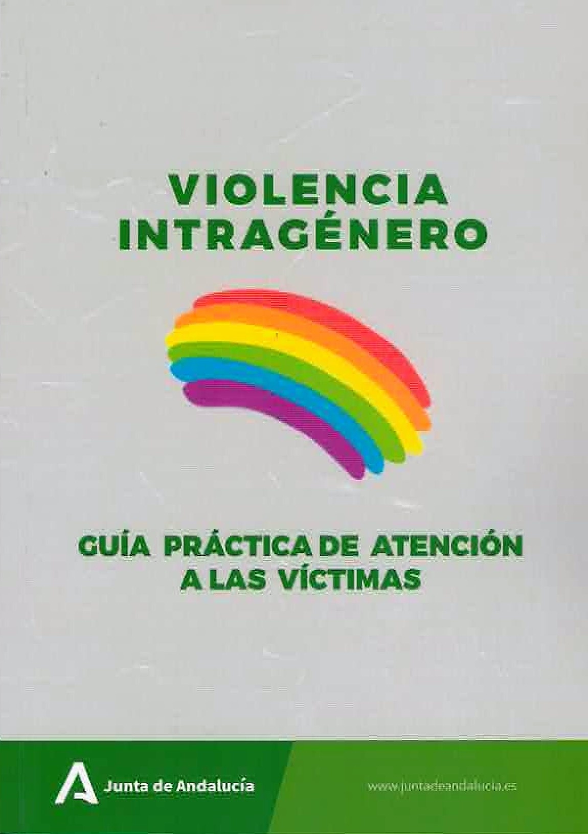 Violencia intragénero. Guía práctica de atención a las víctimas. Portada.