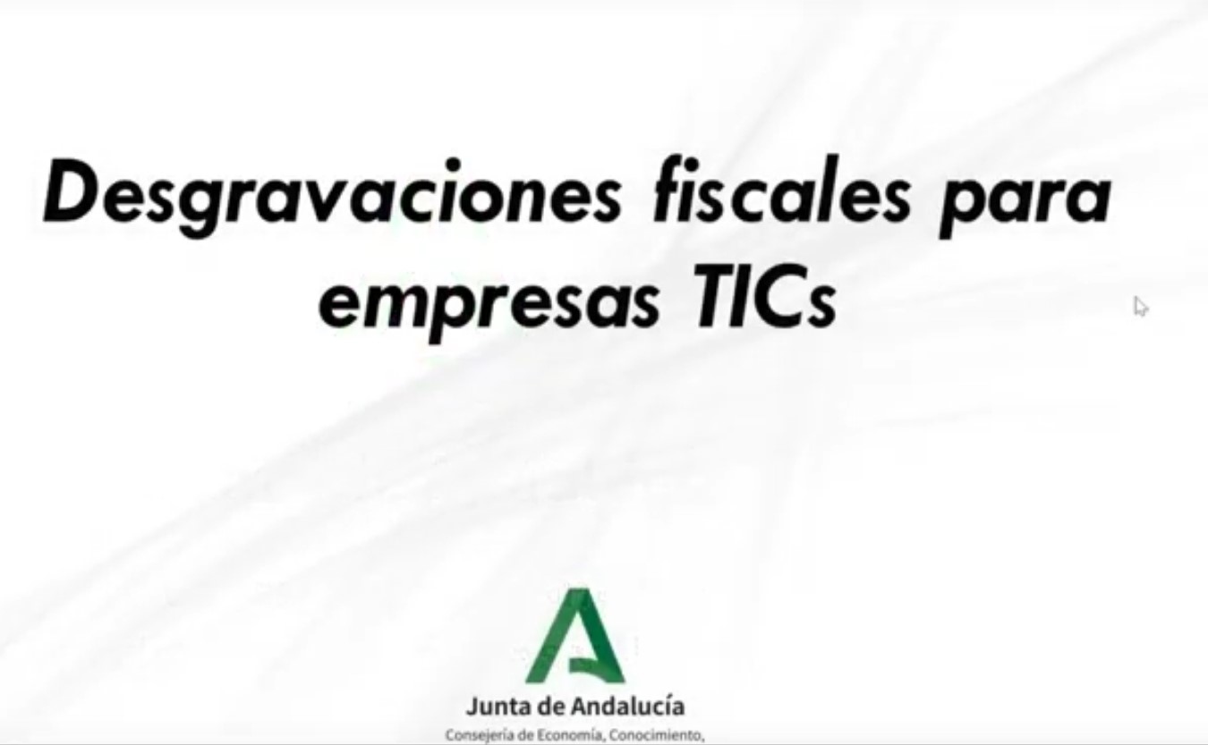 Desgravaciones fiscales para empresas TICs