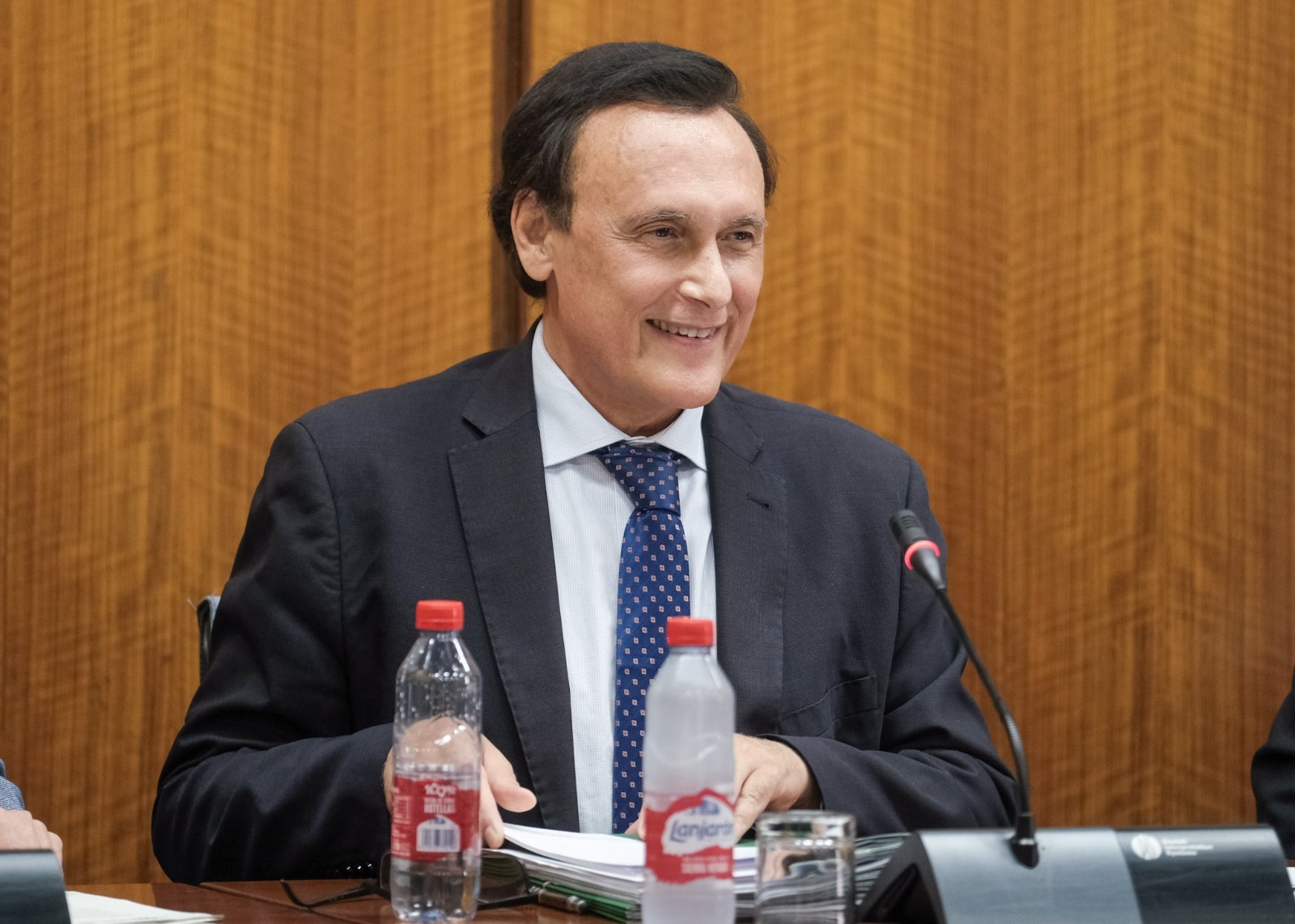 Gómez Villamandos durante su intervención en Comisión parlamentaria