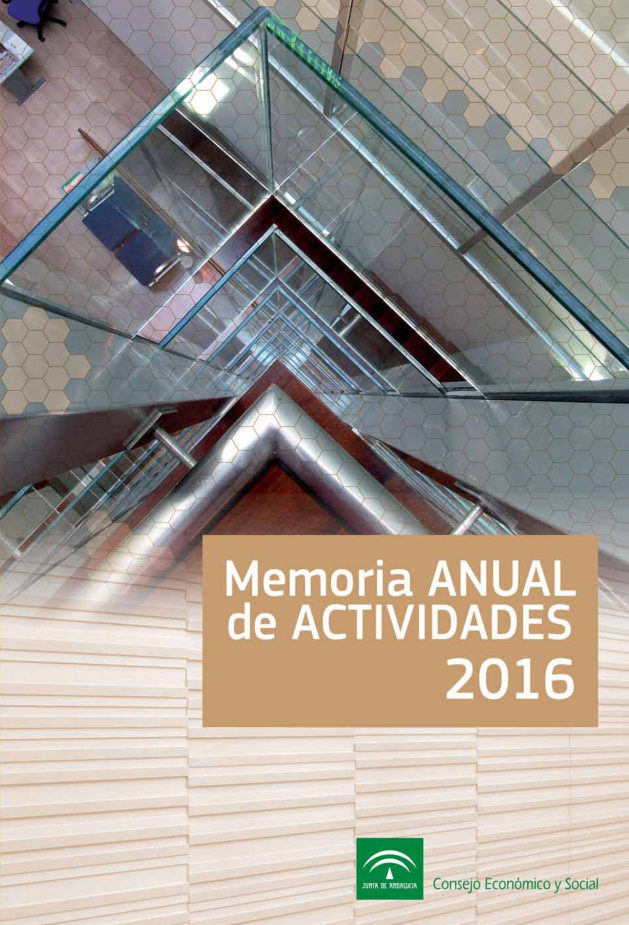 Memoria Anual de Actividades 2016 del Consejo Económico y Social de Andalucía