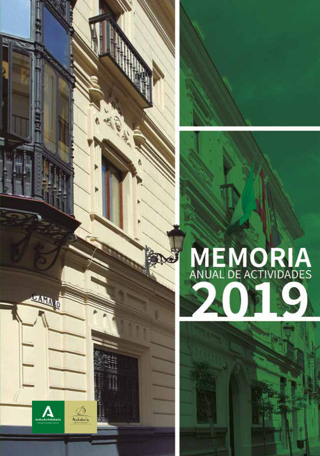 Memoria Anual de Actividades 2019 del Consejo Económico y Social de Andalucía