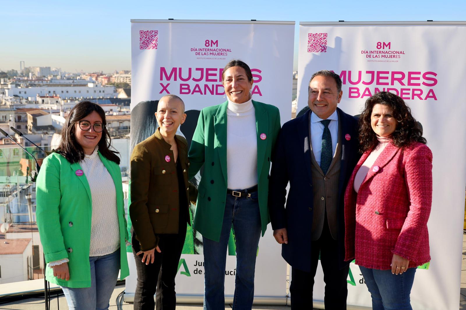 Loles López en la presentación de la campaña este viernes