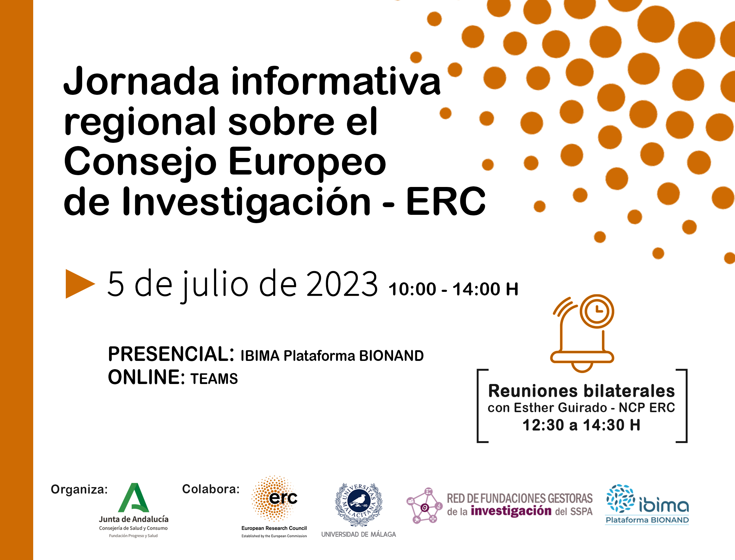 Jornada sobre el Consejo Europeo de Investigación