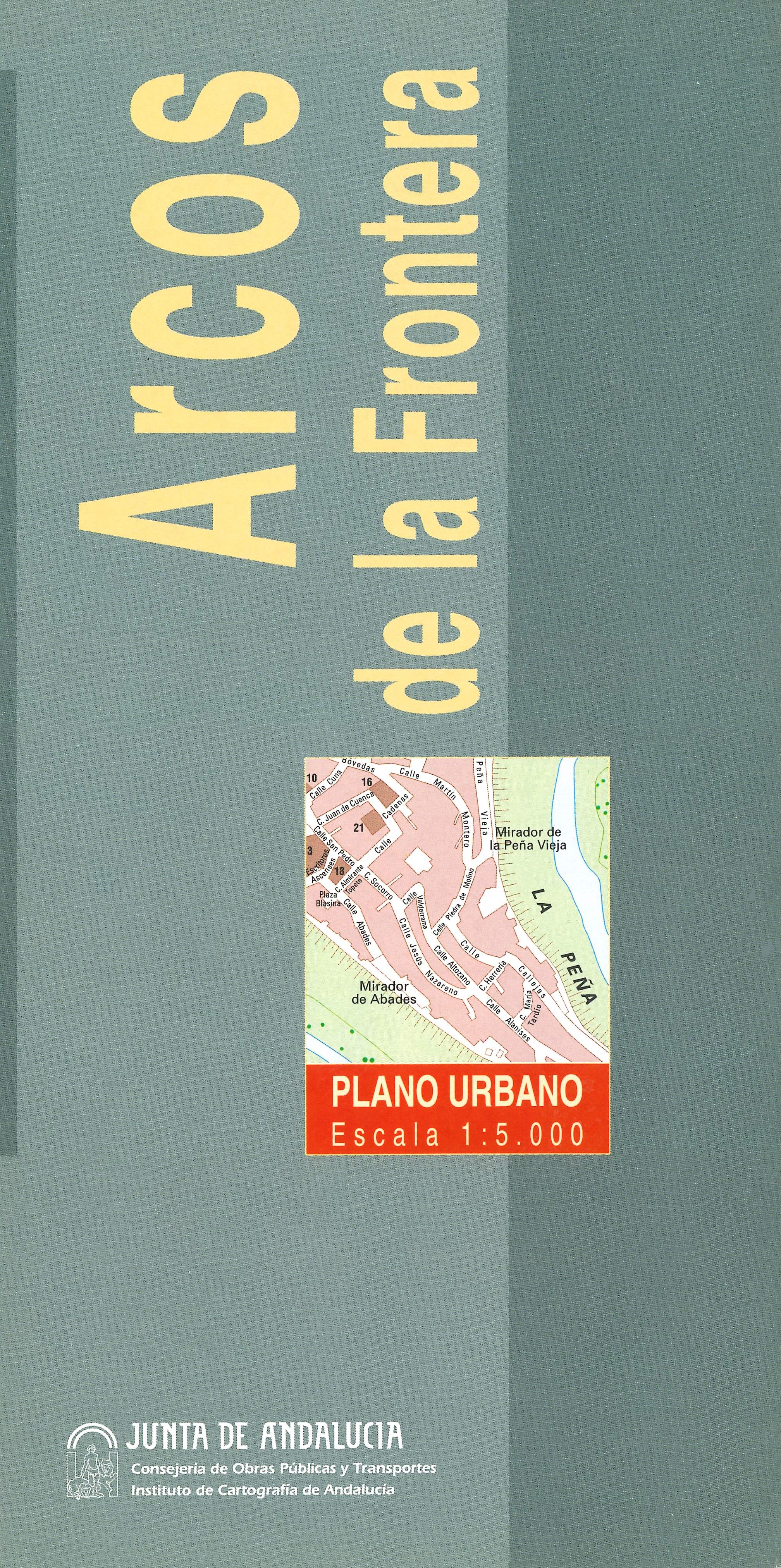 Arcos_Frontera_plano_urbano_escala_1:5.000