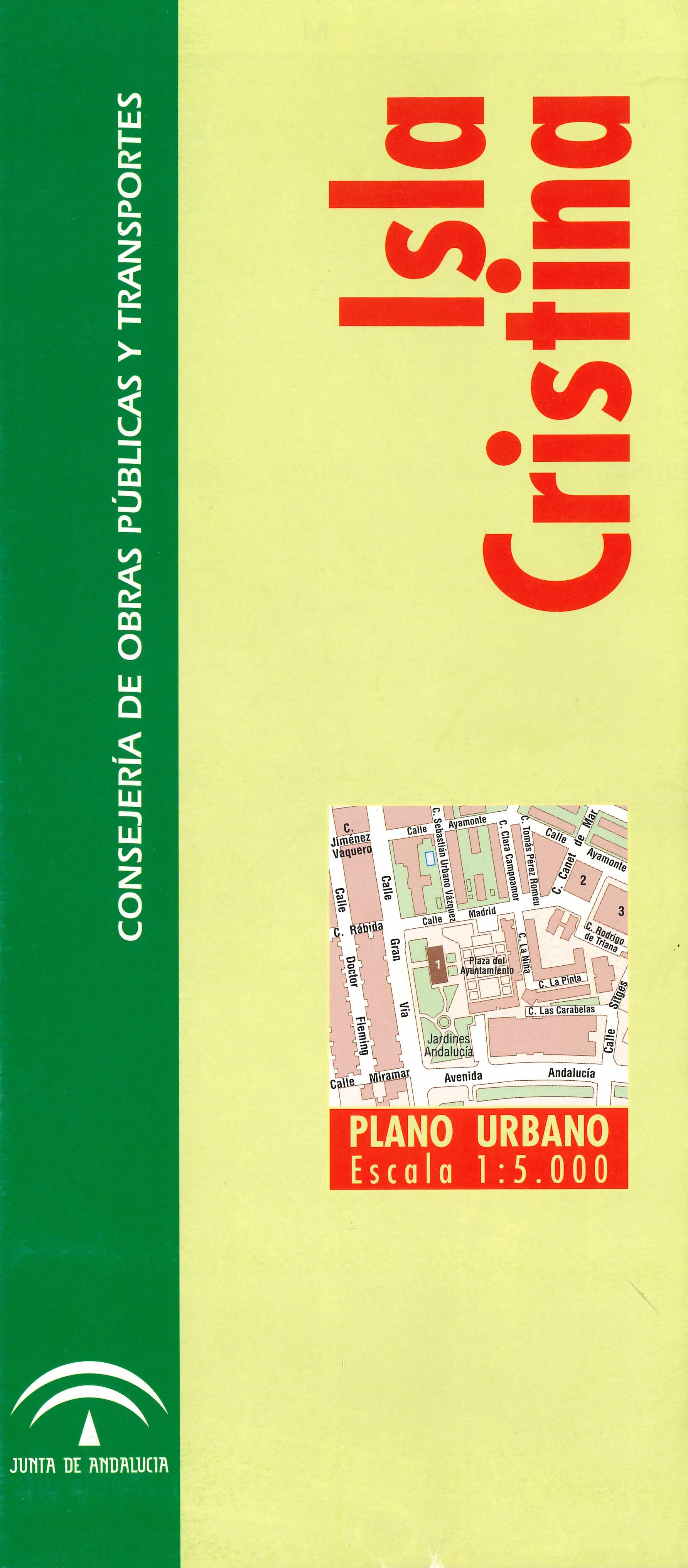 Imagen representativa del mapa Isla Cristina: plano urbano, escala 1:5.000_2005