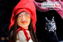 Cartel del espectáculo ‘Los títeres de Caperucita roja’, de la compañía A la sombrita 