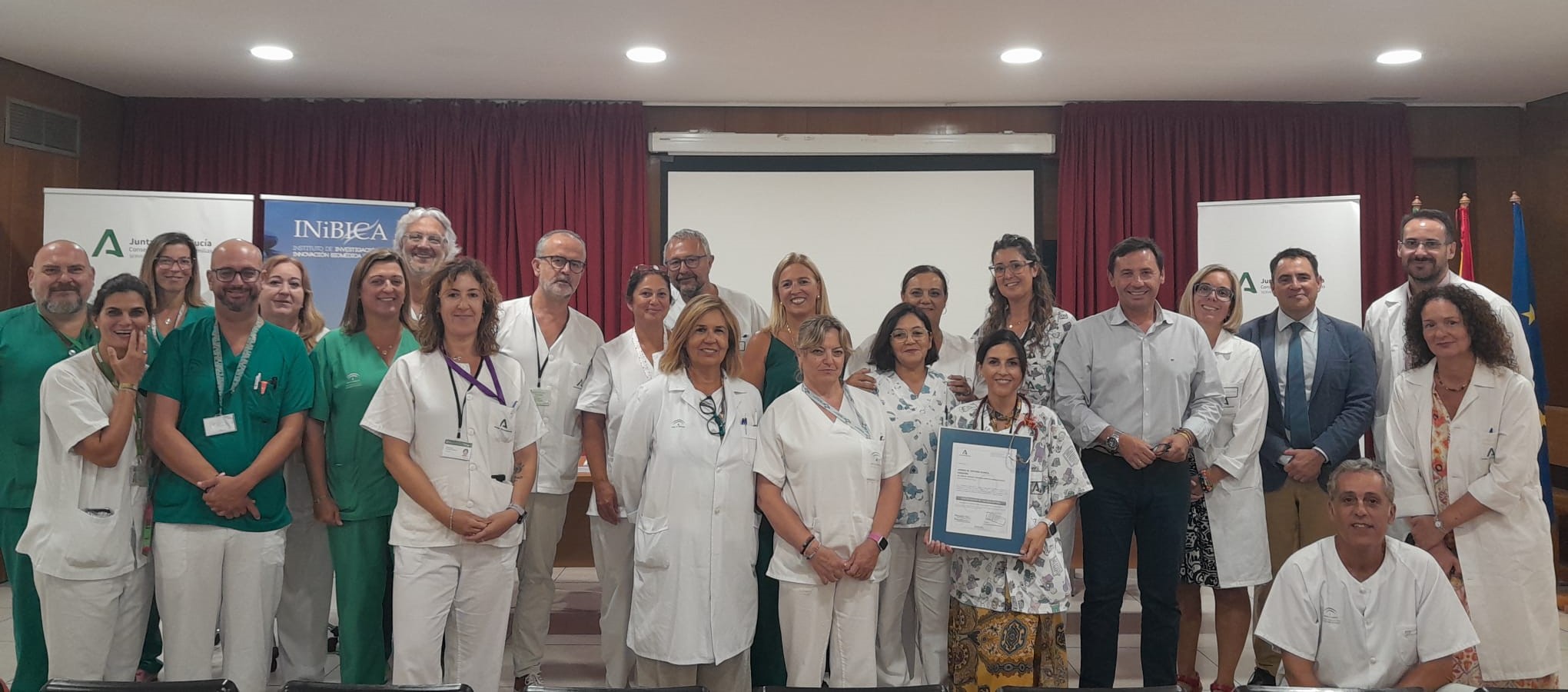 Entrega de la certificación de calidad a la UGC Pediatría del AGS Campo de Gibraltar Oeste_050924