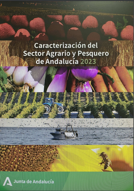 Portada caracterización del sector agrario y pesquero de Andalucía 2023