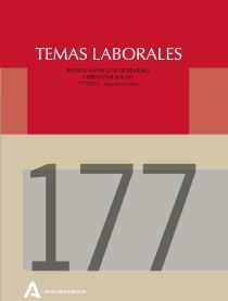 Portada Revista Temas Laborales nº 177