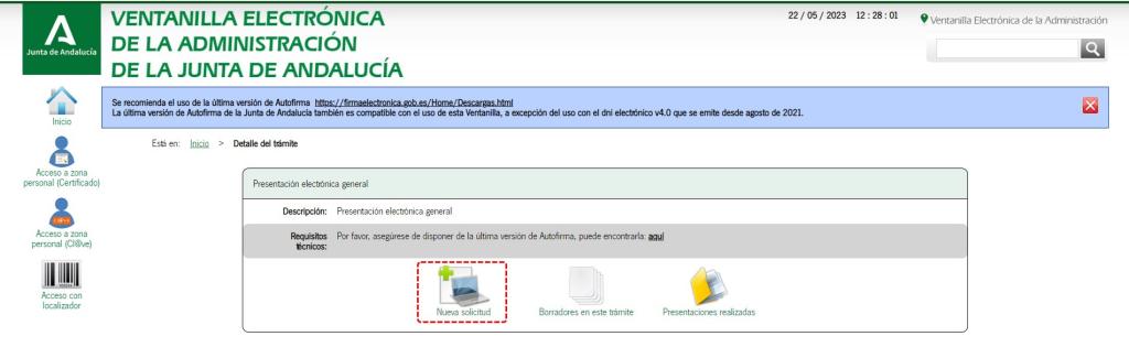 INICIAR SOLICITUD