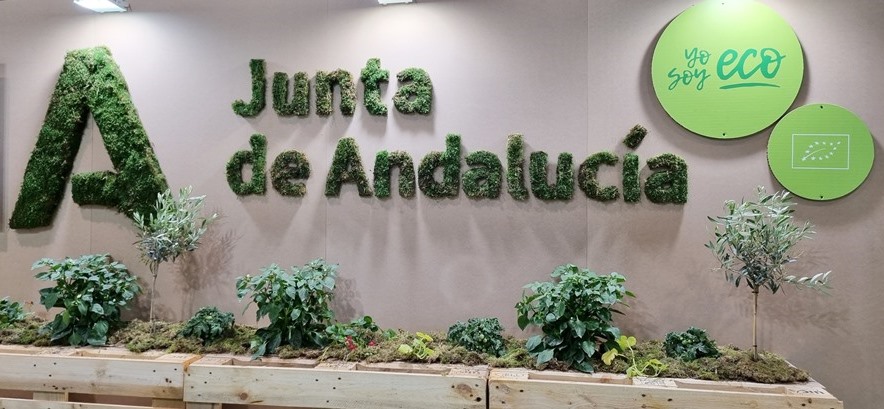 Stand Junta Andalucía Organic food iberia 2023