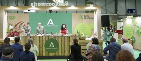 Show cooking Stands Andalucía en Organic Food Iberia 2023