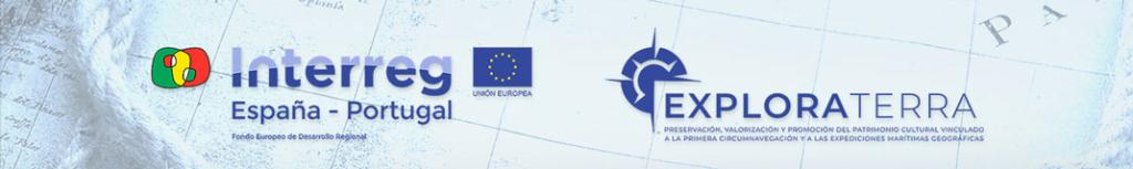 Logotipos de programas europeos Interreg y Exploraterra