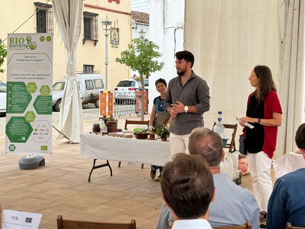 Jornada de encuentro del sector de la producción y transformación de alimentos ecológicos de la Sierra de Huelva