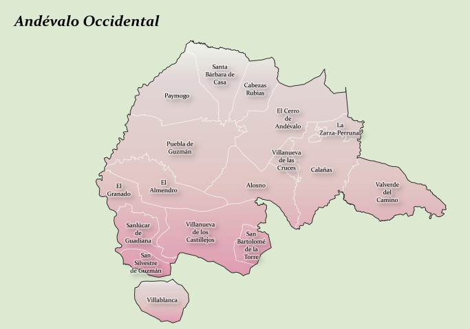 Mapa Andévalo Occidental baja res