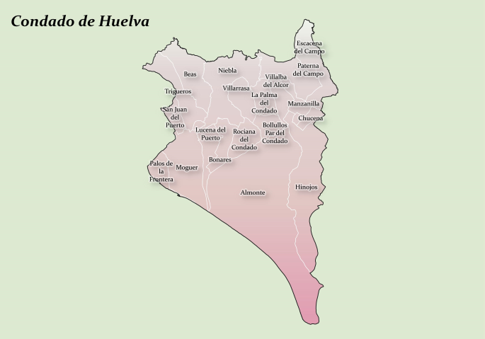 Mapa Condado de Huelva baja res