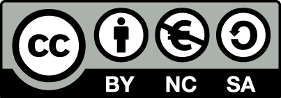 Imagen licencia Creative Commons BY-NC-SA