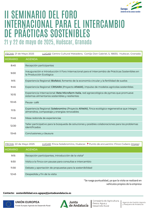 Programa del 2º Seminario del Foro internacional 