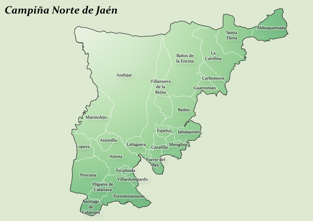 Mapa Campiña Norte Jaen baja res