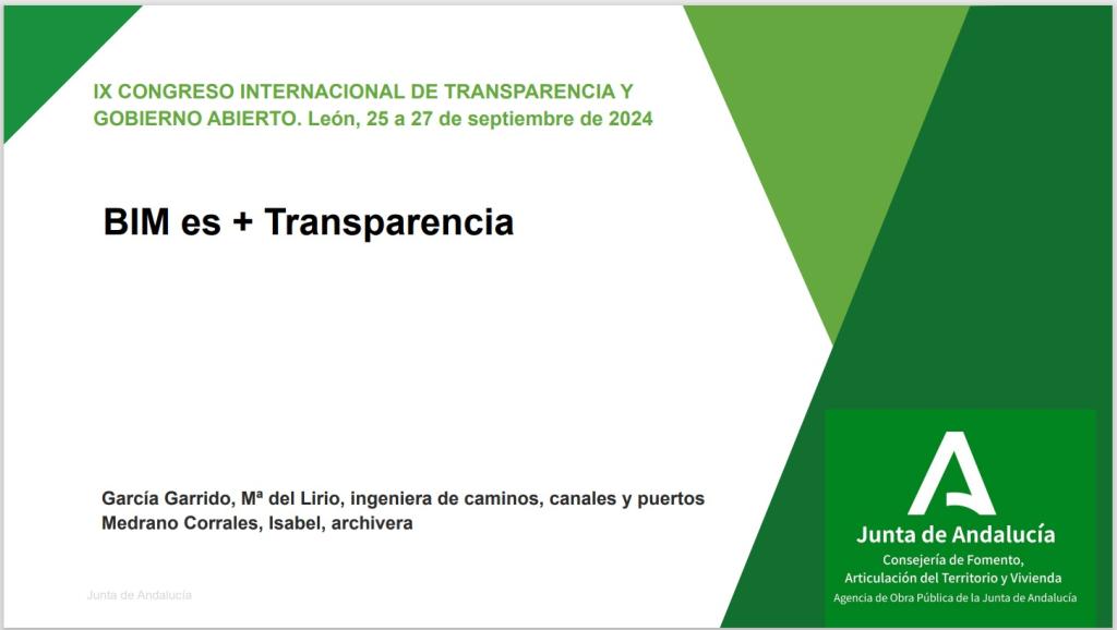 Presentación BIM + Transparencia.